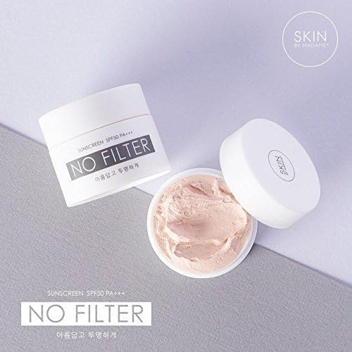 6X NO FILTER SUNCREEN SPF60 PA+++ Sunscreen mousse Powder Protection your skin from pollution