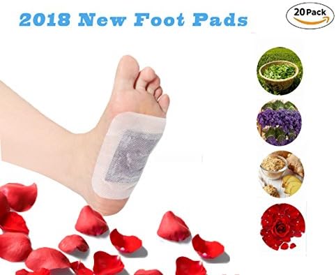 Foot Pads Body Pads Body Pain Relief-Sleep Better-Relive Stress-Foot care 100% Natural-2 IN 1 New 20 Pcs