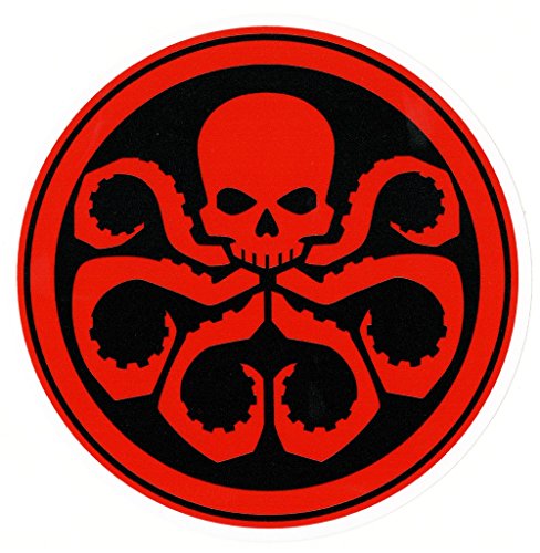Hydra Marvel Avengers Vinyl Decal Sticker|Cars Trucks Vans Walls Laptops|Full Color|5.5 In|KCD752