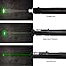 Green Laser Pointer High Power Hunting Rifle Scope Sight Laser Pen, Remote Laser Pointer Travel Outdoor Flashlight, LED Interactive Baton Funny Laser Pointer Toys for Cats/Dogs