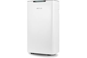 AIRPLUS 30 Pints 1,500 Sq. Ft Dehumidifier for Basement, Powerful Dehumidifier for Home with Drain Hose, White(AP2011N)
