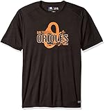 MLB Baltimore Orioles Men's Bringing The Glory Tops, Black, X-Large