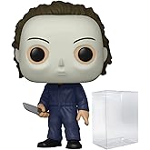 Funko POP Halloween - Michael Myers (New Pose) Pop! Vinyl Figure (Bundled with Compatible Pop Box Protector Case), Multicolored, 3.75 inches