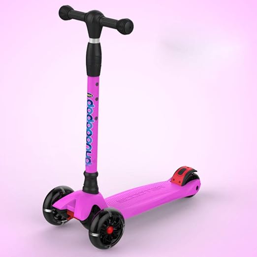 Scooter para Niños De 2-13 Años Scooters para Niños con Asa Ajustable Scooter De Moda Juguetes Scooter Niños Chicas Regalos,B: Amazon.es: Jardín
