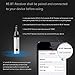 Mini Bluetooth Receiver, RIVERSONG Wireless Bluetooth 4.1 Receiver Adapter Bullet, Hands-Free Car Kits with 3.5mm Aux Jack Receiver for Audio Stereo System Headphone Speaker (Silver)