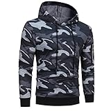 Mens Camouflage Hoodie ,BeautyVan 2017 New Hot Mens Mens' Long Sleeve Camouflage Hoodie Sweatshirt Tops Jacket