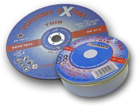 Abracs 178 x 1.6 x 22mm Inox Cutting Disc (10 Pieces)