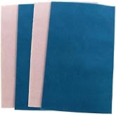 Pokinge 4 Pcs Bead Mats, Soft Sponge Mat for Beading DIY Art Non- Slip Flocking Mat Bead Stringing Cushion Pad Handmade Jewelry Making Tool