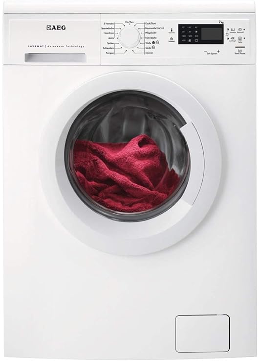 AEG 914912438 Waschmaschinen/Frontlader (Freistehend), 100 cm Höhe Modern