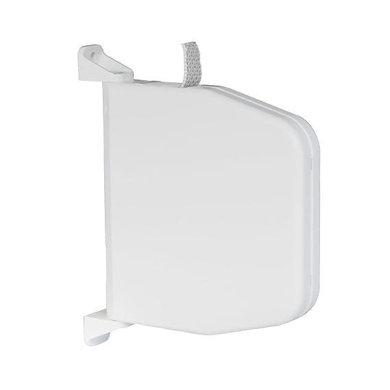 Rolladen Gurtwickler weiß mini Scharniersystem mit 5 m Gurt