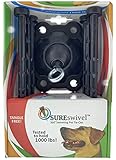 SUREswivel 360 degree Swiveling Pet Tie-Out, Made in the USA