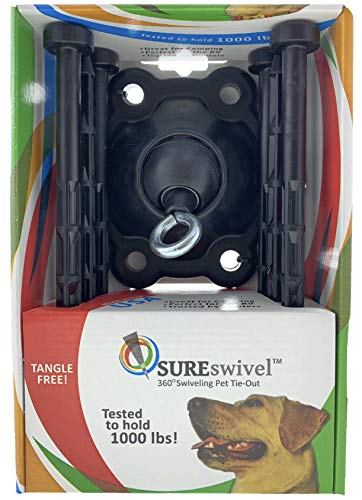 SUREswivel 360 degree Swiveling Pet Tie-Out