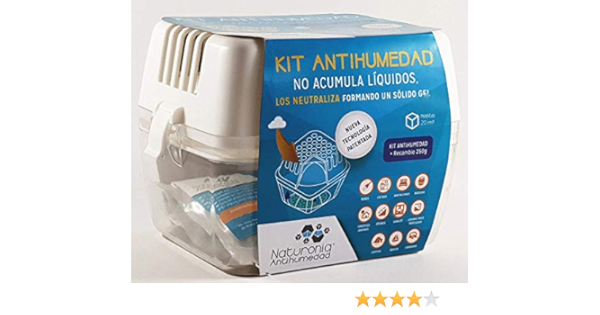 Naturonia Kit Antihumedad NO ACUMULA LÍQUIDOS, 250g : Amazon ...