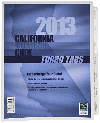 Turbo Tabs: 2013 California Building Code, Title 24 Part 2