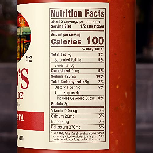 Rao's Homemade Arrabbiata Sauce 24 oz, Pack of 2 Spicy Tomato Sauce