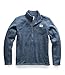 The North Face Men's Gordon Lyons Quarter Zip Pullover, Shady Blue Heather, Large