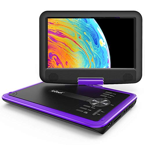 ieGeek Portable DVD Player Purple