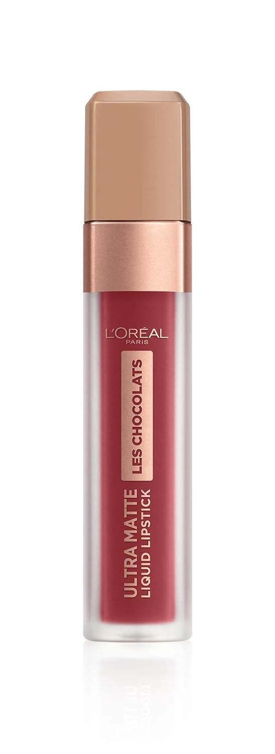 L'Oreal Paris Les Chocolats Ultra Matte Liquid Lipstick 864 Tasty Ruby ...
