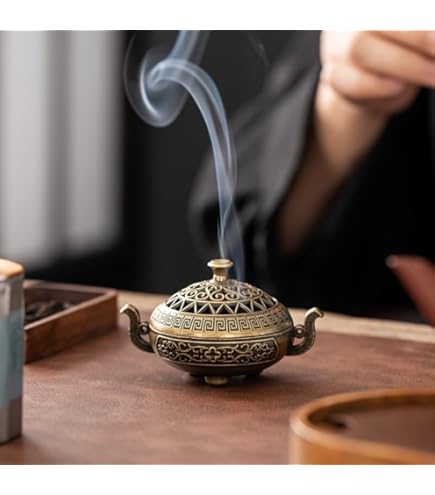 Amazon.com: Ceramic Incense Burner Antique Bronze Incense Burner