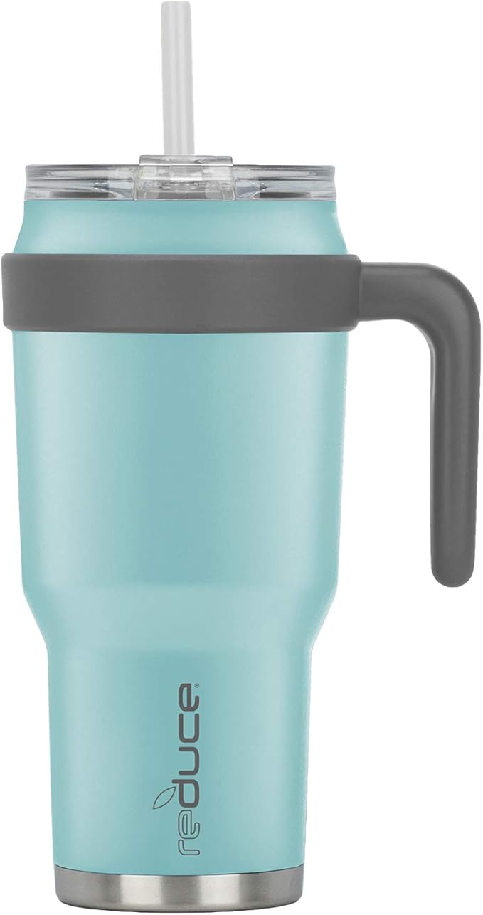 Reduce Tumbler 40 oz Tumbler With Lid and Straw and