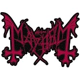 Razamataz Mayhem Logo Cut-Out Patch Approx. 9.7 x 7 cm, Multicoloured