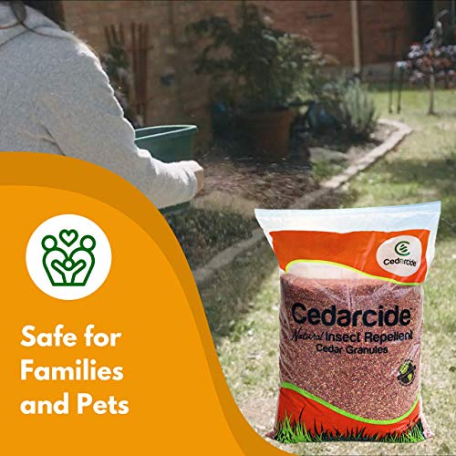 Cedarcide Granules (2 Bags) Insect Repelling Cedar Mulch Granules