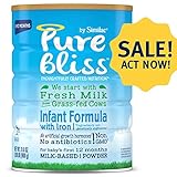 Pure Bliss by Similac Infant Formula, Modeled After Breast Milk, Non-GMO Baby Formula, 31.8 ounces, 4 count