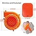 T-Rex Original Fan Mini Fan Blower for Inflatable Costume Blow Up Costume Fan Replacement Powered by USB Cable or 6V Battery