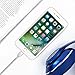ZTeanok Cable , 2 Pack 10 Feet Nylon Braided CordCharger for iPhone 7/7 Plus/6/6 Plus/6S/6S Plus,SE/5S/5,iPad,iPod Nano 7 - 10 Ft(3 Meters) - Black silver