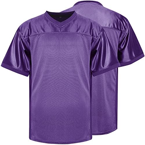 Amazon.com: Blank Practice Football Jersey Mesh Athletic Sports