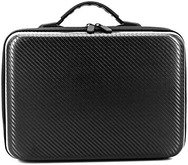 DJI Mavic Air Carrying Case, Waterproof PU Leather Mini Handheld Travel Bag Portable Storage Pack Suitcase Organizer for DJI Mavic Air Drone and Accessories (Handheld Carrying Case)