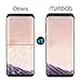 Galaxy S8 Plus Screen Protector [2-Pack], iTURBOS [Case-Friendly] 3D PET HD Screen Protector Film for Samsung Galaxy S8 Plus Black