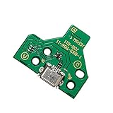 Timorn 12 Pin USB Charge Port Socket Board JDS-011 for Playstation 4 PS4 Controller (1pc Charger Port)