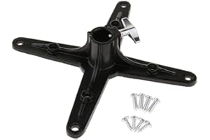 FANCYES Metal Drum Stool Seat Throne Tripod Base for Drum Set Kit Parts