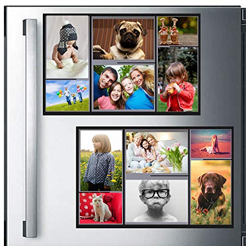 Raxwalker Collage Picture Frames for Refrigerator, Holds 4x6