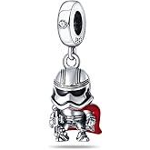 LIGHTDOG 925 Sterling Silve Charms fits Pandora Bracelets Necklace,5A Zircon Dangle Pendant Bead,Mother's Day Gift Jewelry Beads for Women