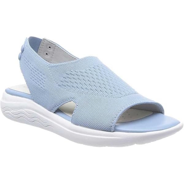 Geox Women's D Gintare Fashion Sandals - Comfort Fit With Anti-Slip Outsole, Marine-Inspired Colors - View #10