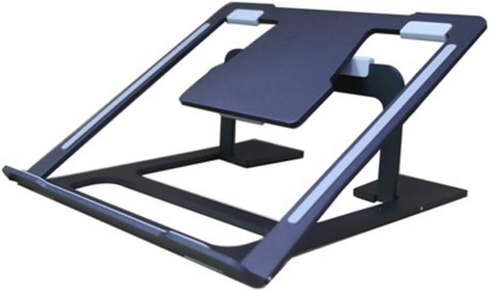 Adjustable laptop stand for desktop portable 6step height angle