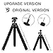 Phone Tripod, Flexible Cell Phone Selfie Stick Tripod Stand Camera Tripod Holder Mount and Universal Clip for Phone, DSLR Sports Camera