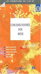 Concours d'entrée IADE, IBODE