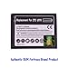 Replacement Battery for ZTE Savvy Z750c Z750 750c 750 Awe N800 800 (Straight Talk/net10) Cellphone Fortress Brand (Phones Are Displayed for Reference Purposes)