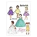 Butterick Patterns B6336 Retro Outfits for 18 Inch Doll, One Size