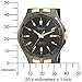 Pulsar Men's PXDB27 Sport Black Ion Plated Stainless Steel Watch