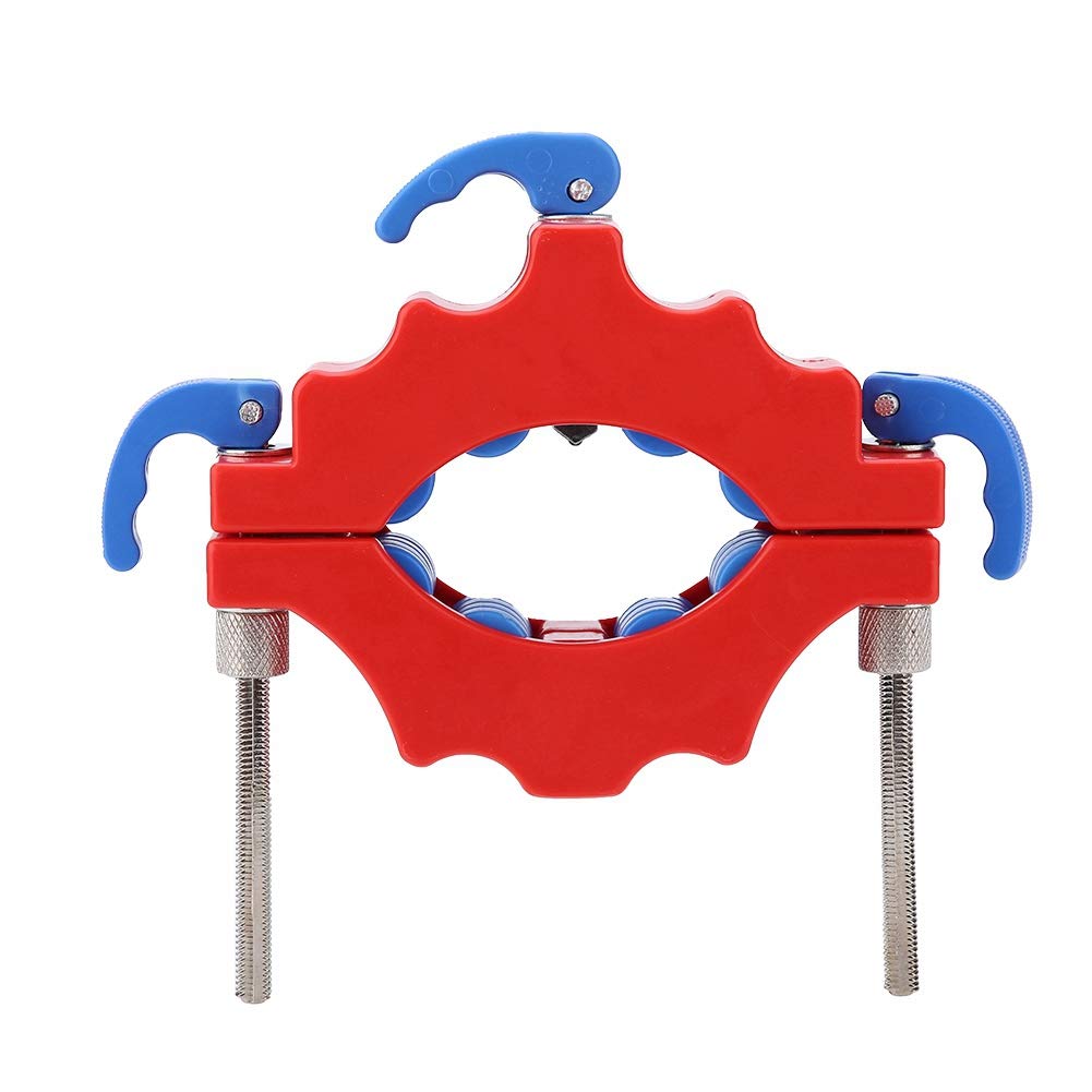 Bottle Cutter, Round Adjustable Glass Cutter Wine Bottle Cutter Cutting Machine Jar DIY Kit, Colour Optional (Red)