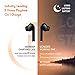 Bluetooth Earbuds, Wireless Headphones Bluetooth V5.0, Auto Pairing Mini Earbuds with Mic, HD Stereo in-Ear Noise Canceling Headphones with Charger Case, Bluetooth Earphones for Android iOS Windows