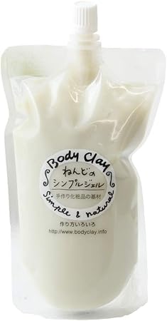Amazon ねんどのシンプルジェル ボディクレイ Body Clay 部分パック 通販