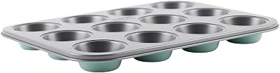 The Great British Bake Off 12-Cup Muffin Tray Yorkshire Pudding Tin 3cm Deep