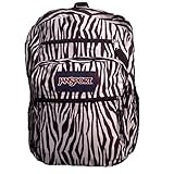 JanSport Big Student Backpack- Sale Colors (Black/White Zebra Stripe)