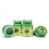 Pakanunpat Thai herbal wax 3 X 15 gram for muscle pain, insect bites, and massage
