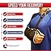 Arm Sling Shoulder Immobilizer Brace – Shoulder Sling Arm Brace with Thumb Support to Stabilize Broken Arm, Rotator Cuff, AC Joint, Carpal Tunnel Wrist Pain, Elbow Tendonitis, Hand & Forearm Sling
